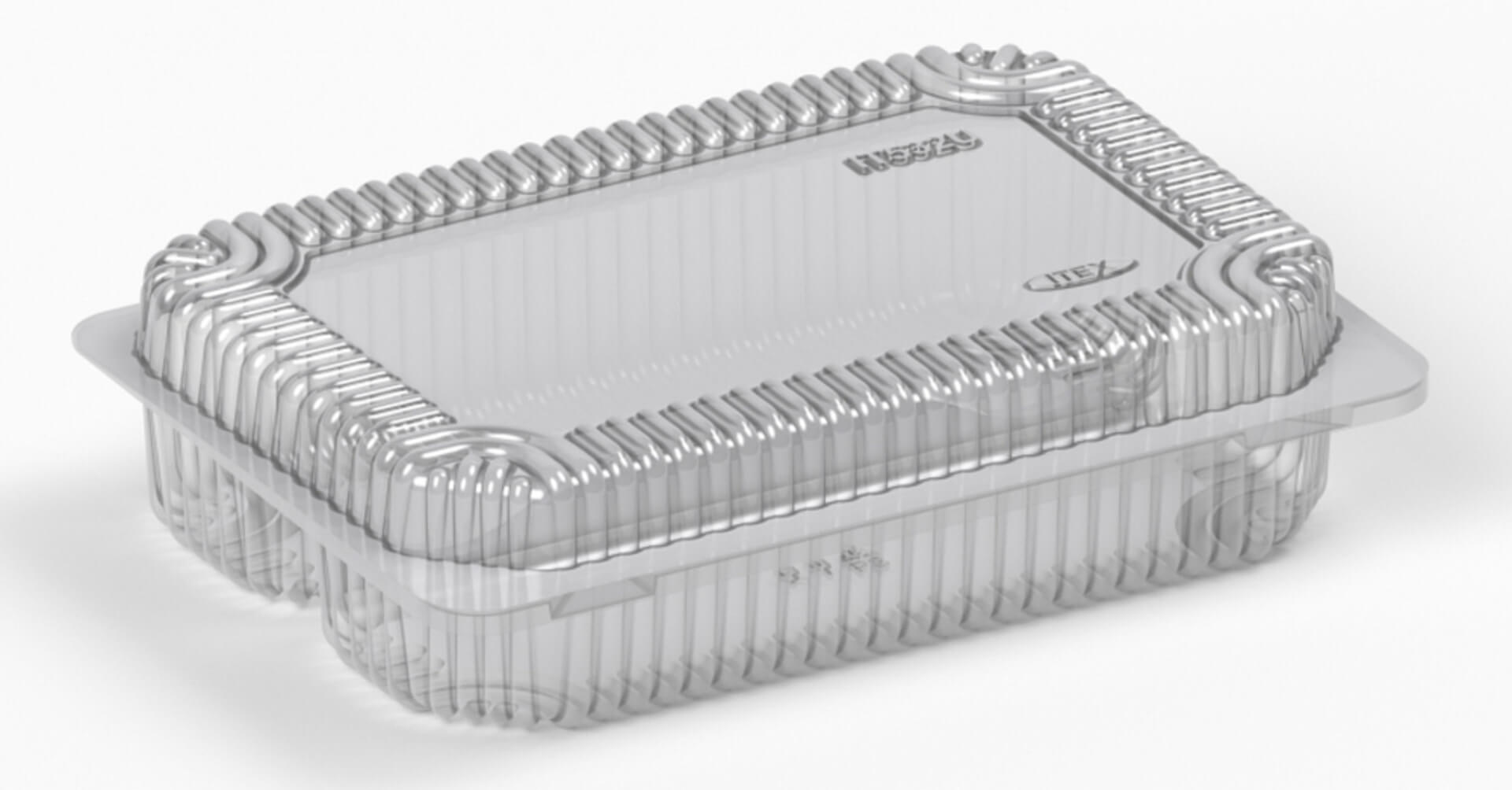 Caserole PET IT - 532 U dreptunghiulare