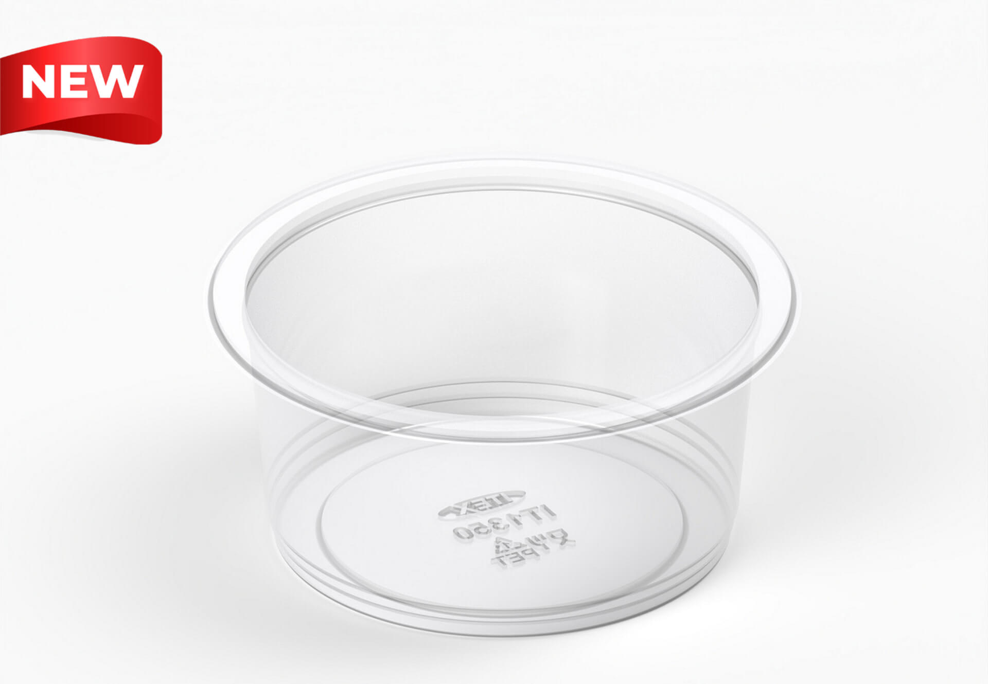 Caserole PET IT - 1350 rotunde