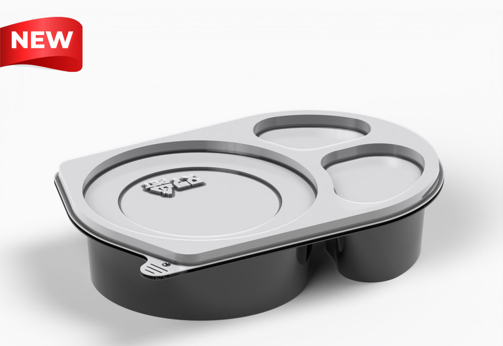 Caserole PET IT - 3 (3 sectii)