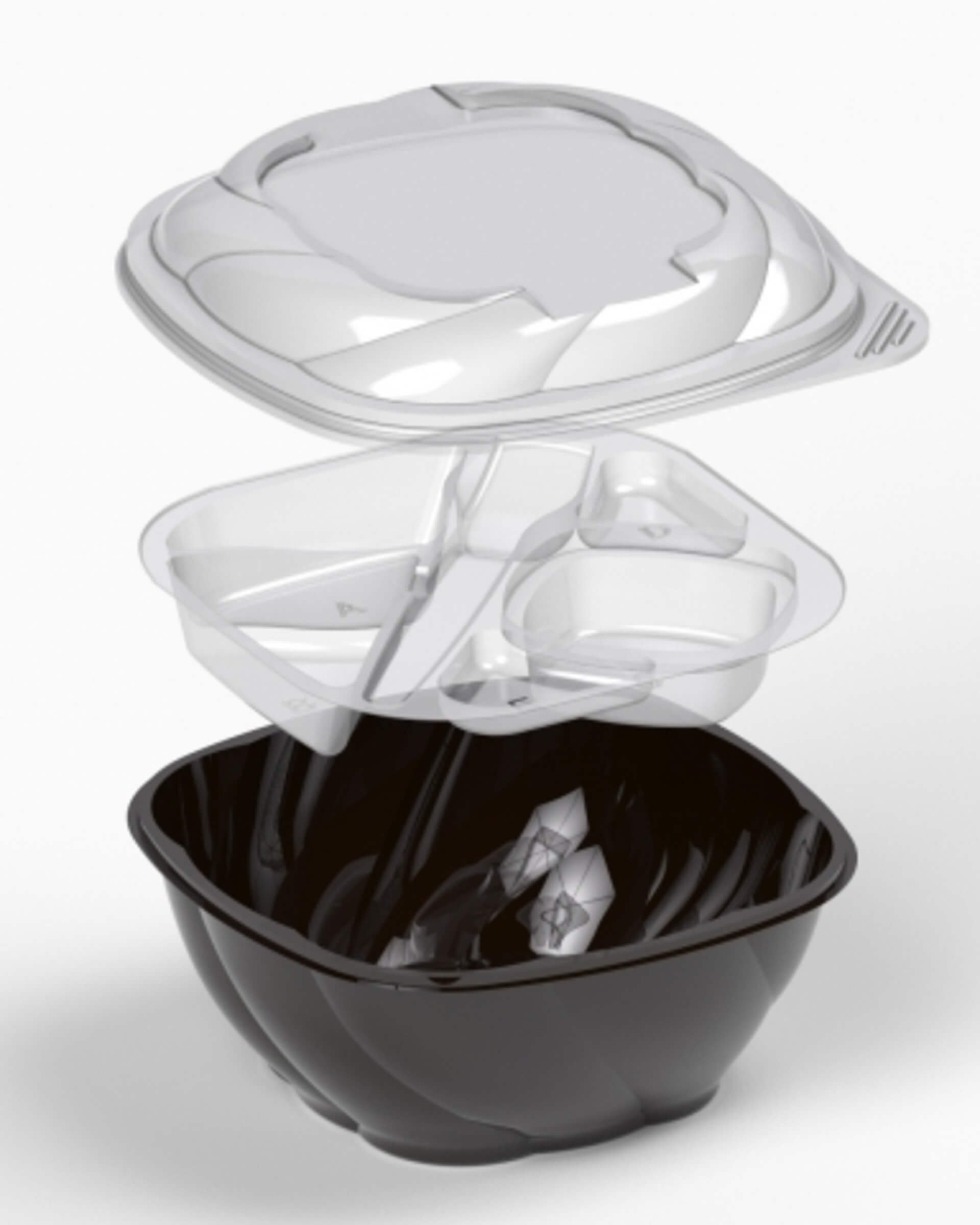 Caserole PET IT - 5075 dreptunghiulare